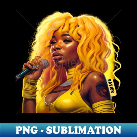 Sza fan art - PNG Transparent Digital Download File for Subl - Inspire ...