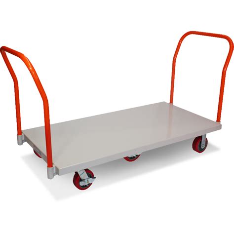 Hv Engineering Kg Ms Double Ended Platform Trolley For Material