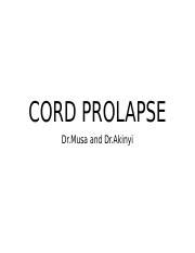 Understanding Cord Prolapse Diagnosis Risk Factors Management