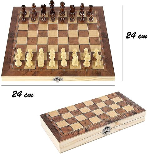 Chess Armory Chess Set Wooden Chess Game Travel Chess Set Folding