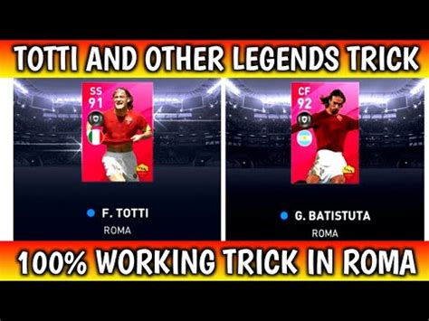 BlackBall Trick To Get Totti And Other Iconic Legends In Iconic Moment