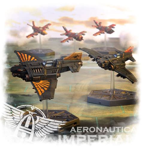 Aeronautica Imperialis Imperial Navy Thunderbolt Fighters Wargamingcl