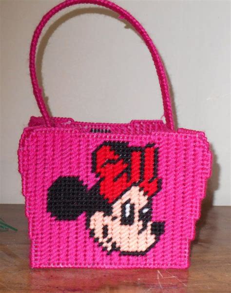 Minnie Easter Basket Plastic Canvas Pattern Etsy In Plastic