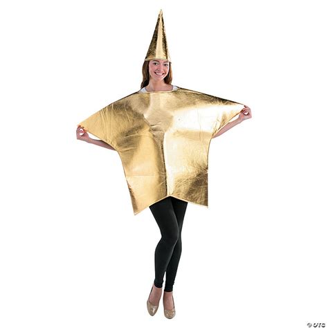 Adult Gold Star Costume Standard