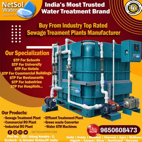 What Are Sewage Treatment Plants And How Stp Plants Work Netsol