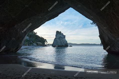 New Zealand Waikato Coromandel Peninsula Cathedral Cove Hahei