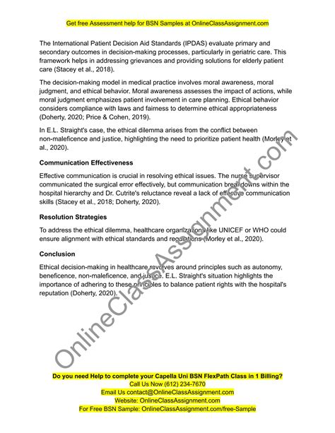 Nhs Fpx 4000 Assessment 1 Applying Ethical Principles 2 Pdf