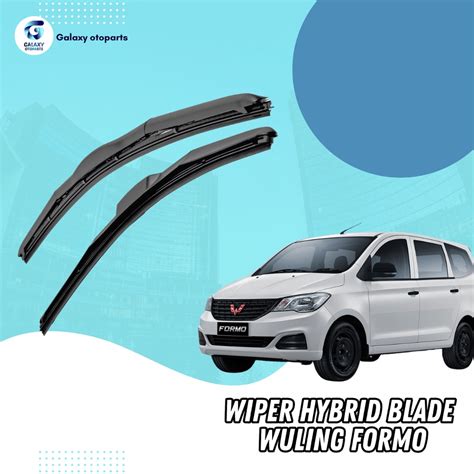 Jual 1 SET 2 PCS Wiper Hybrid Blade Wuling Formo Model Hybrid 1 Set