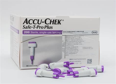 Lanceta Descartable Retractil Safe T Pro Plus Accu Chek Accu Chek