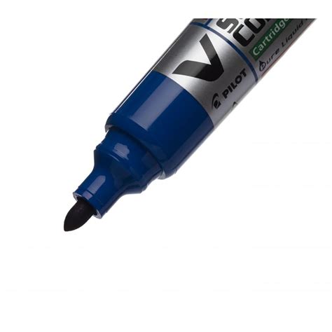 Marker Permanent Reincarcabil Varf Rotund Pilot V Super Color Office