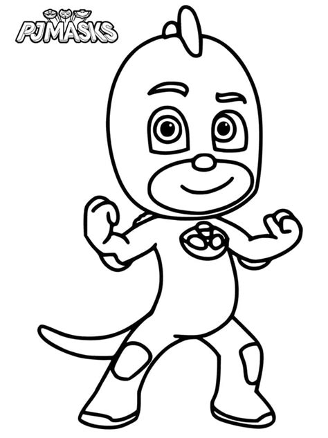 Coloriage Gluglu De Pyjamasques T L Charger Et Imprimer Gratuit Sur