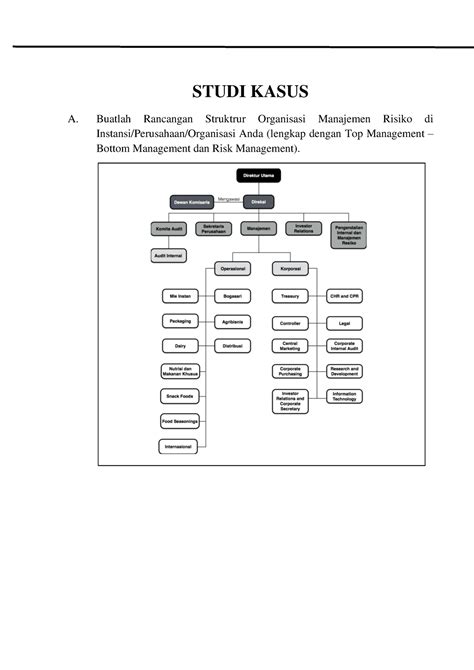 Case Study Indofood Analisis Studi Kasus Di Pt Indofoofd Cpb