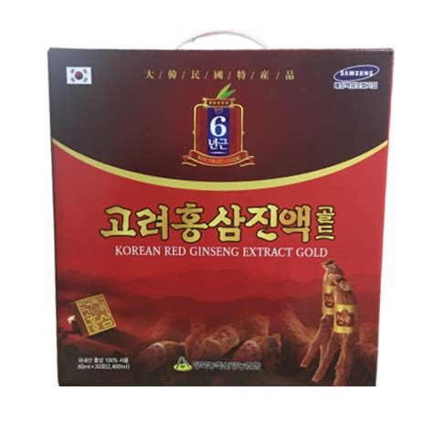 Nước Hồng Sâm Samsung Korean Red Ginseng Extract Gold 30g x 80ml Thế