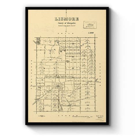 Lismore, Victoria Vintage Maps