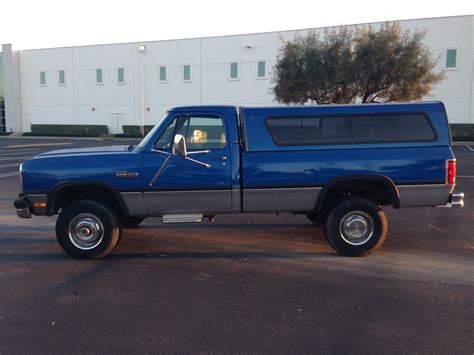 1993 Dodge Ram W250 Cummins Turbo Diesel 4x4 Auto One Owner Classic Dodge Ram 2500 1993