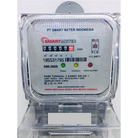 Jual Sinte Kwh Meter Smart Semi Digital Meteran Listrik Pembanding