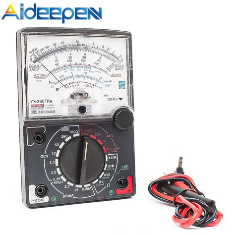 Aideepen Yx 360trn Analog Meter With Buzzer Multimeter Safety Standard