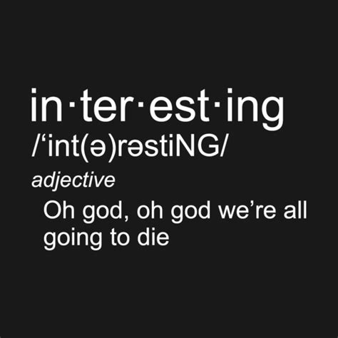 Interesting Definition - Serenity - T-Shirt | TeePublic