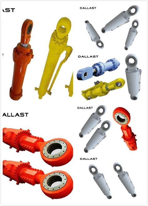 Double Acting Heavy Duty Chrome Flange Hydraulic Piston Cylinder