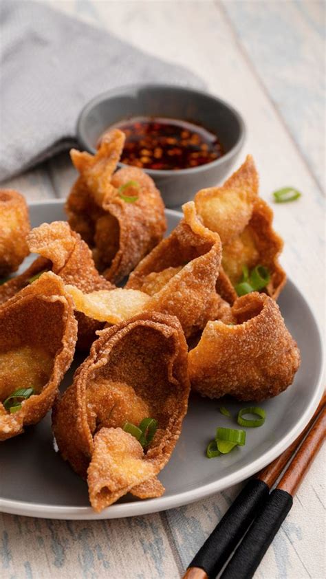 Fried Wonton Recipe Khins Kitchen