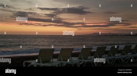 Puerto Vallarta Sunset Stock Photo - Alamy