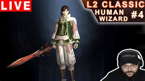 Lineage 2 Classic Na Human Wizard Gameplay 4 Talking Island Server