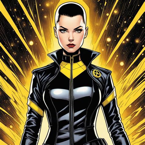 Negasonic Teenage Warhead Lesbian Superhero Marvel Comics Ai Generated Artwork Nightcafe