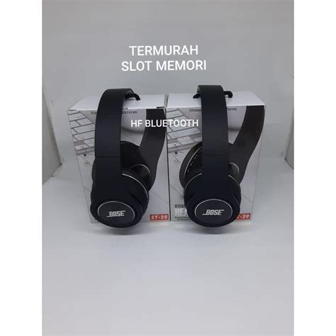 Headphone Bando Bluetooth ST 39 Super Bass Lazada Indonesia