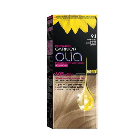 Garnier Olia Hair Color Ashy Light Blonde