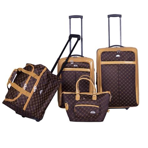 American Flyer Signature 4-Piece Luggage Set