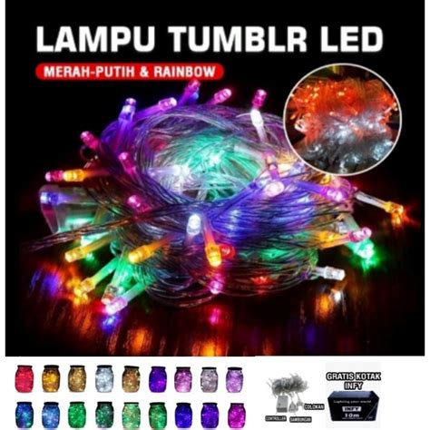 Jual Promo Meter Lampu Tumbler Lampu Tumblr Lampu Natal Lampu