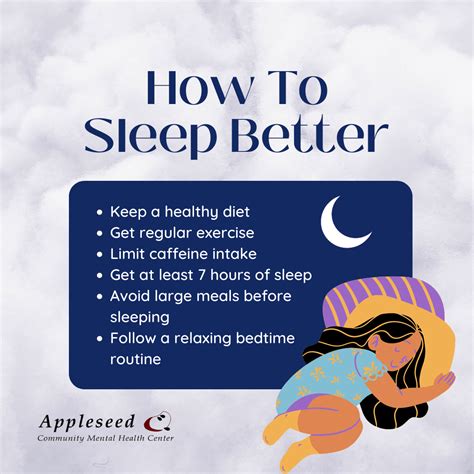 Sleep As A Priority For Mental Health Appleseed Mental Health