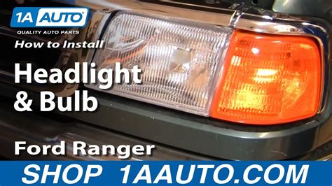 How To Replace Headlights Ford Ranger