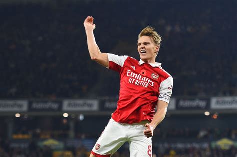 Wolves 0 2 Arsenal Player Ratings As Martin Odegaard S Brace Takes The