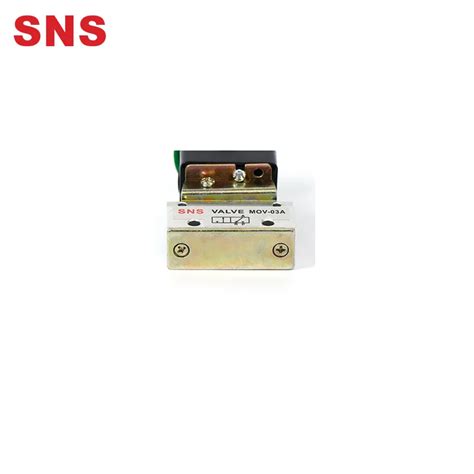 SNS MOV Series Pneumatic Manual Control Roller Type Air Mechanical