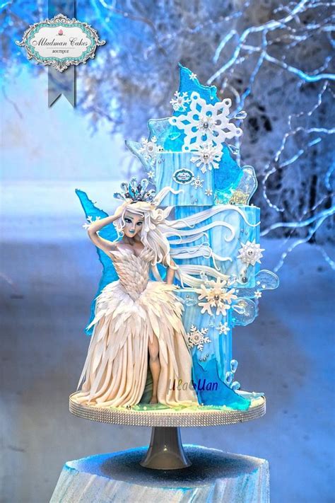 Ice Queen Cake Decorated Cake By Mladman Cakesdecor