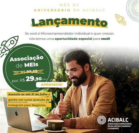 Acibalc lança campanha de adesão para Microempreendedores Individuais