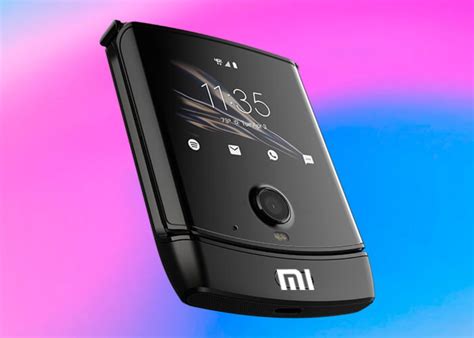 Xiaomi patenta smartphone con diseño similar al Moto RAZR