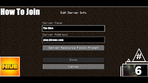 How To Join 6 The Hive YouTube