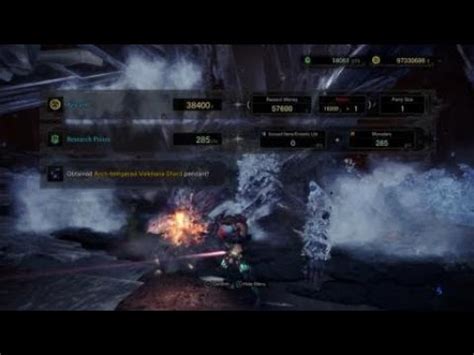 Mhw Iceborne At Velkhana Solo Sns Youtube