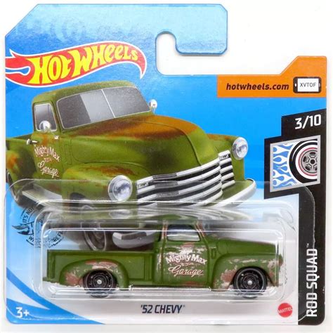 駿河屋 CHEVY グリーン Hot Wheels ROD SQUAD GHG ホットウィールhotwheels