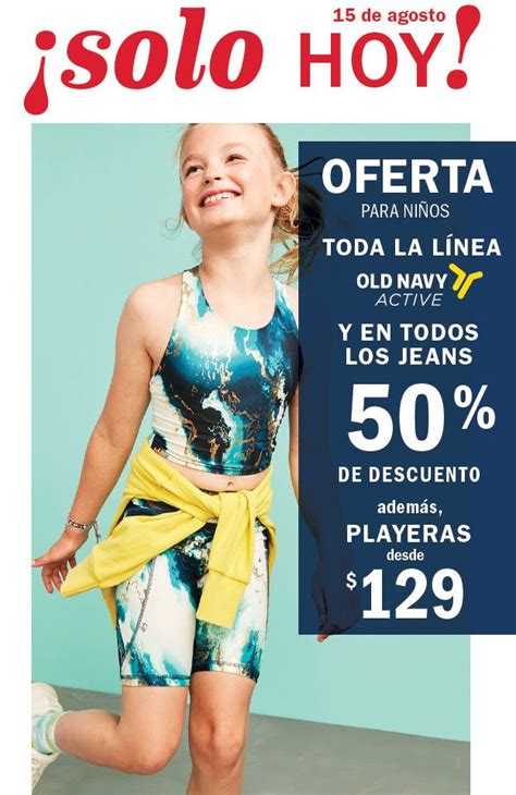 En Old Navy Jeans Y Toda La L Nea Active Para Ni Os A Mitad De Precio Y