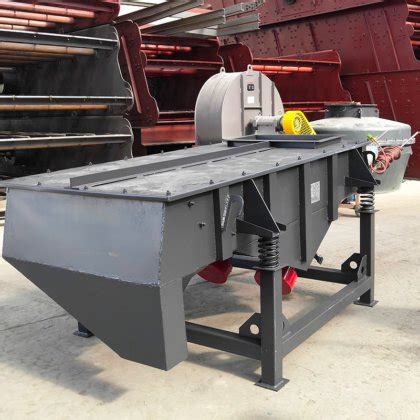 New Product Linear Vibratory Screen Sifter Machine Grading Stone