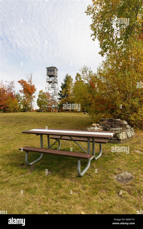 Milan Hill State Park In Milan New Hampshire Usa During The Autumn