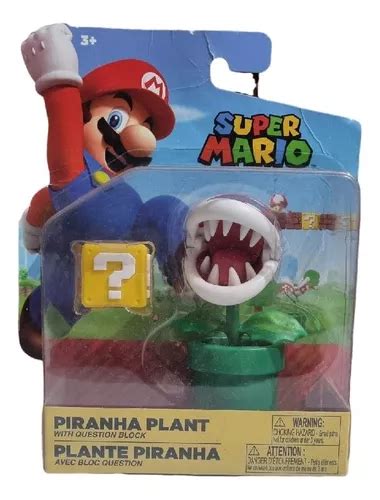 Figura Planta Piraña Súper Mario Bros Nueva Sellada Original Meses