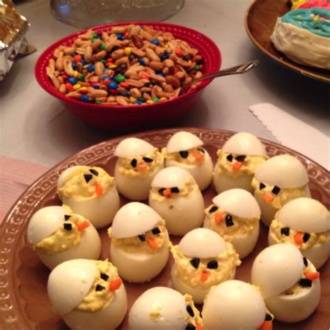 Deviled Egg Chicks Recipe Do It Yourself Fun Ideas