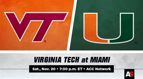 Virginia Tech vs. Miami Football Prediction and Preview - Athlon Sports