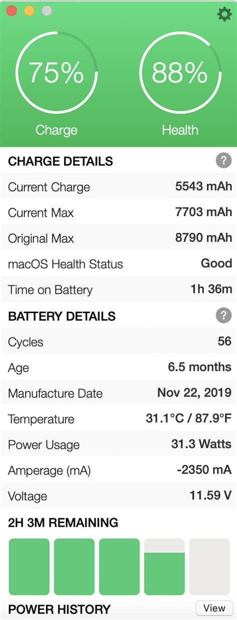 My MacBook Pro 16" Battery Life decreased from 95% to 88% overnight ...