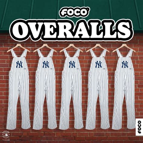 Foco Releases New York Yankees Overalls How To Buy Your Yankees