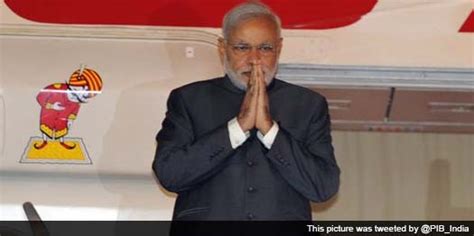 Prime Minister Narendra Modi Reaches Sri Lanka First Indian Pm To